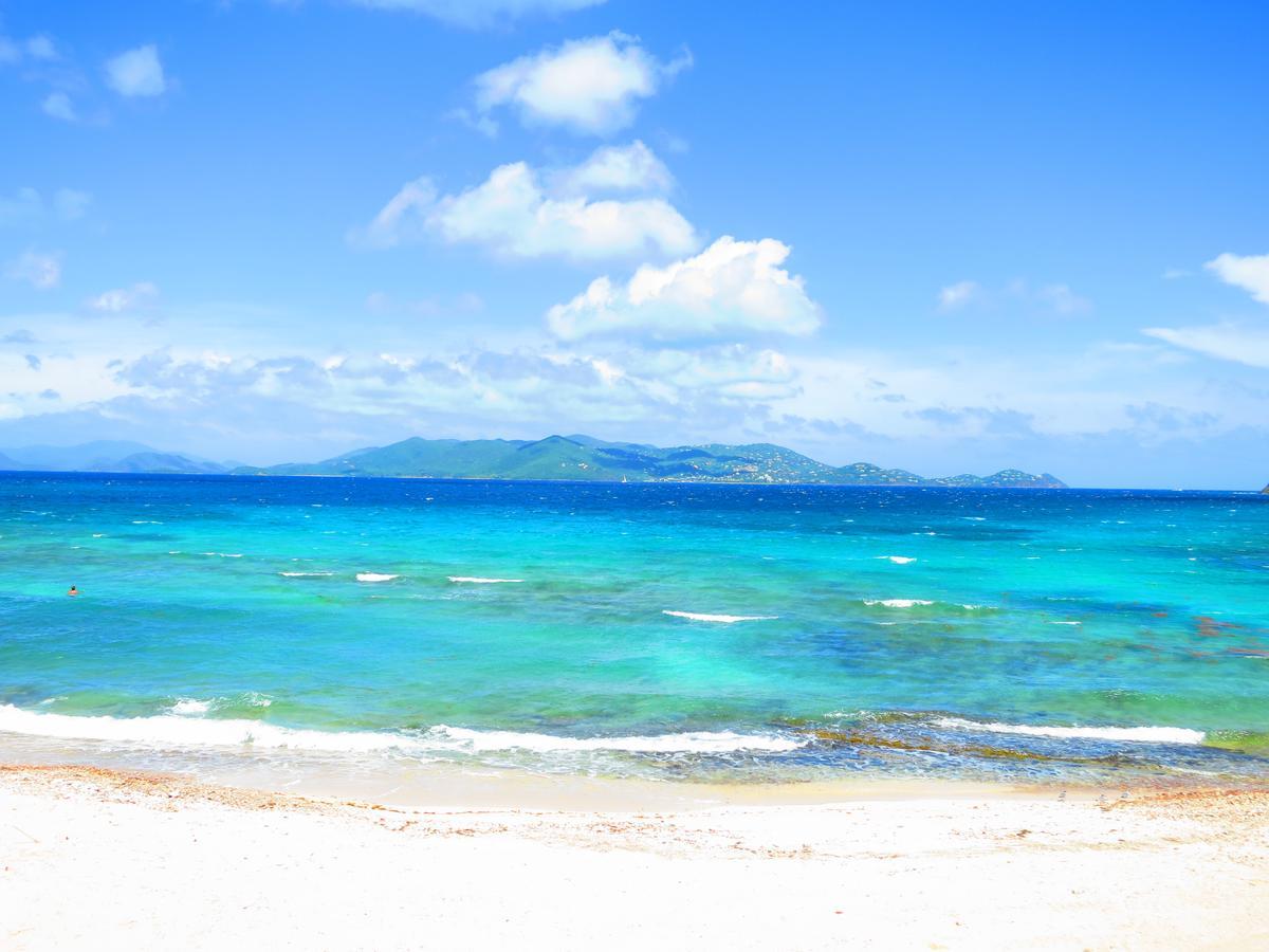 2Br Luxury Beachfront Duplex Villa On Sapphire Beach III East End  Exterior foto